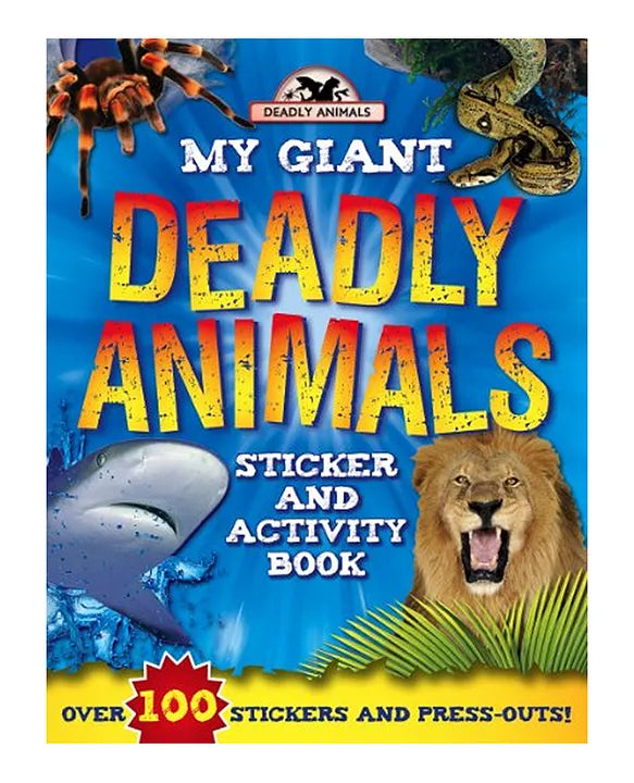 My  giant deadly animals-Over 200 stickers