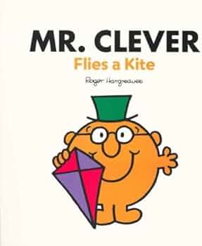 Mr. clever flies a kite