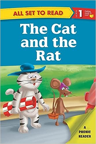 All set to Read- A Phonic Reader- The Cat and The Rat- Readers for kids