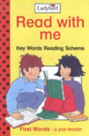 Read with me First words A- Pre reader