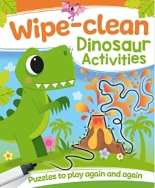 Wipe Clean Dinosaur Activities