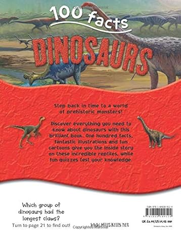 100 facts  Dinosaurs