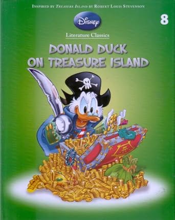 Disney Literature Classics Donald Duck On treasure Island 8