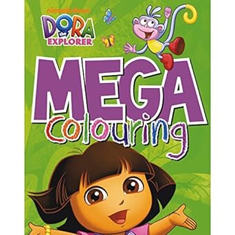 Nickelodeon Dora the Explorer Mega Colouring