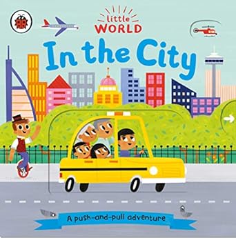 Little world in the city Push Pull Slide Book