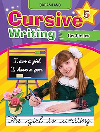 Cursive Writing Book 5 Sentences