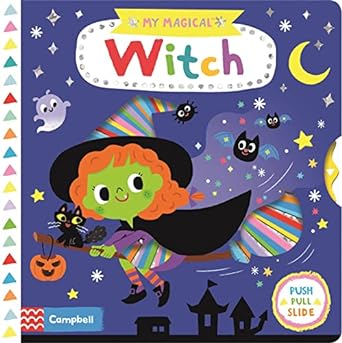 My magical witch Push Pull Slide Book