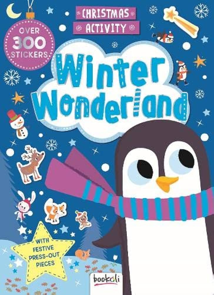 Winter wonderland Sticker book