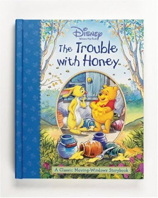 Disney Winnie the pooh-The trouble with honey - A Classic Moving Windows Storybook-Pop Up book