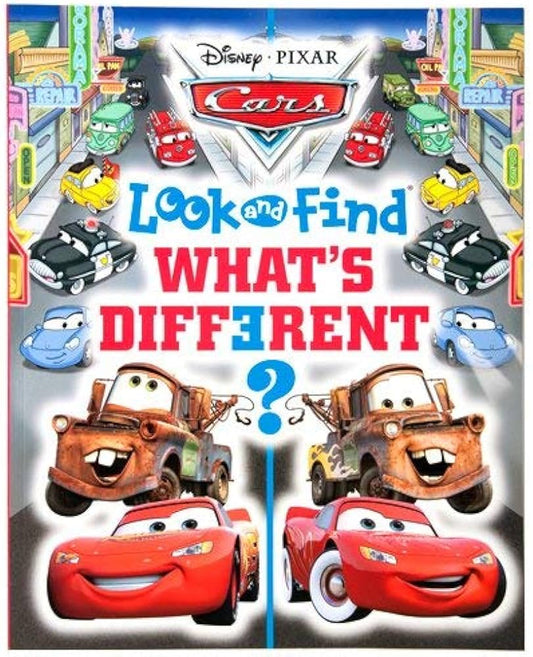 Disney Pixar- Cars- Look and find what's different?