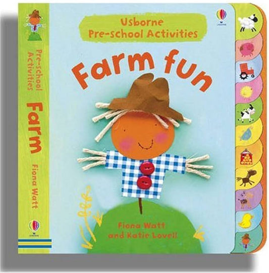 Usborne Preschool activities farm fun