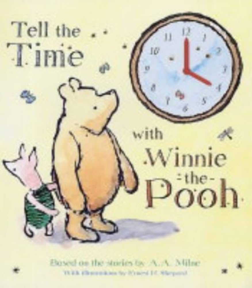 Tell the time with winnie -the- pooh -clock book