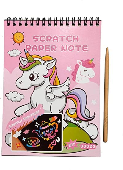 Scratch Paper Note- Unicorn