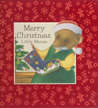 Merry Christmas Little Mouse- Touch and feel book