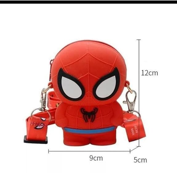 Sling Bag For Kids, Crossfit Bag For Kids- SpiderMan- Pack of 1