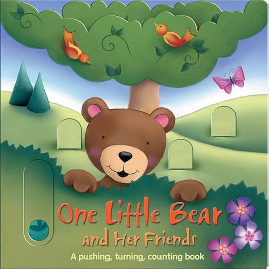 One little bear and her friends -a counting board book