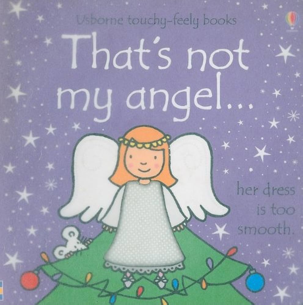 hat's not my angel -usborne touchy-feely book