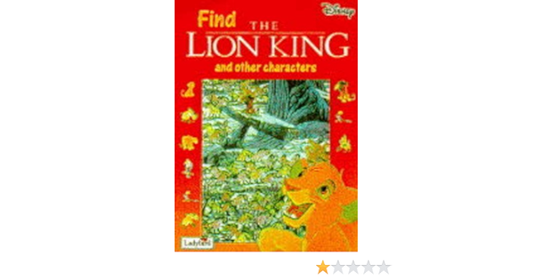 Disney- Find The Lion King and other characters