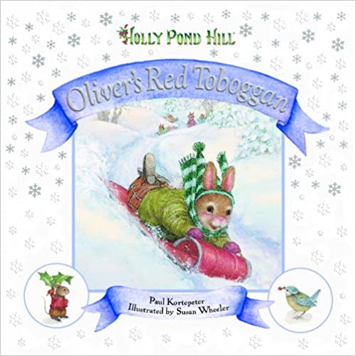 Oliver's Red Toboggan- Touch and feel book