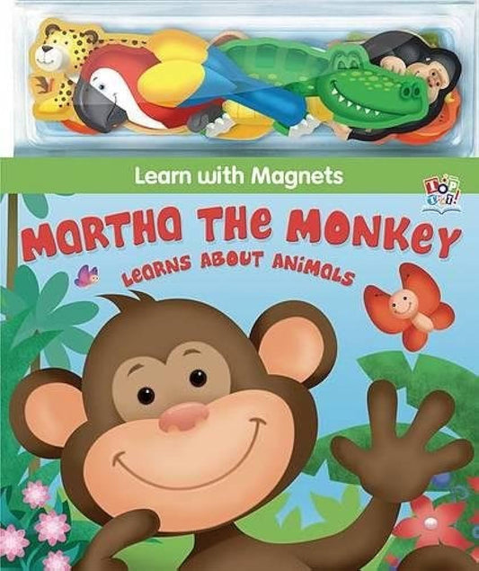 Animals with martha the monkey-learn with magnets