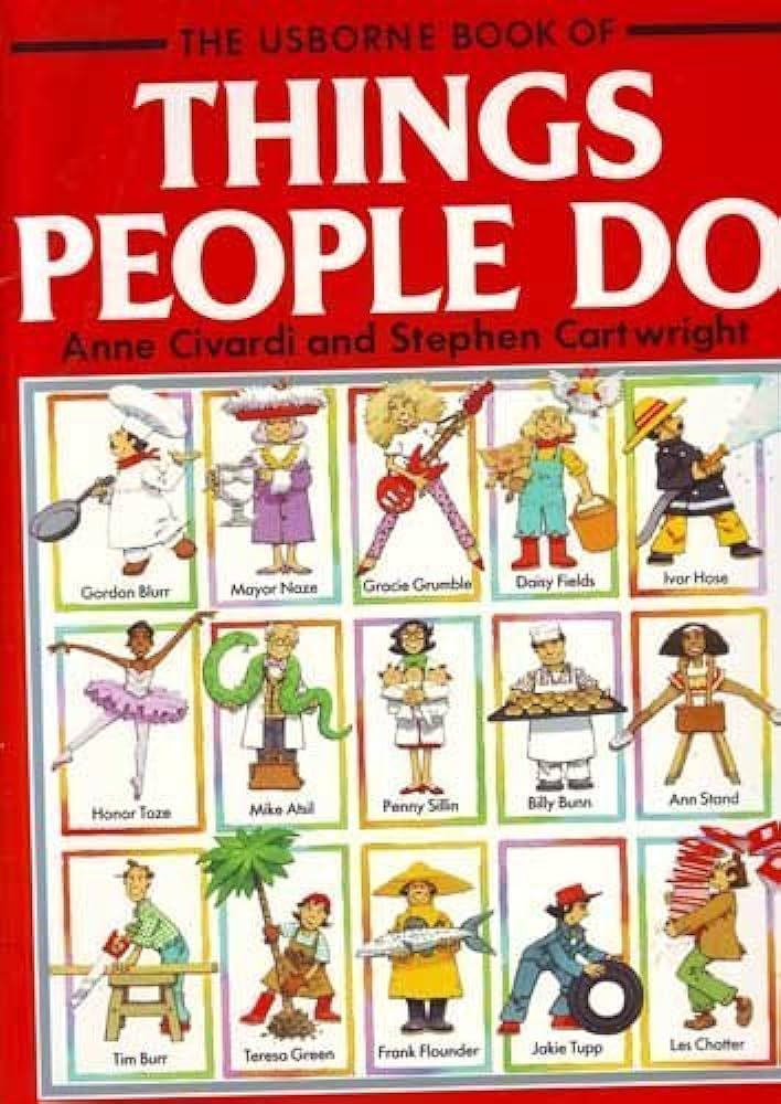 The usborne book of things people do