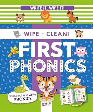 First Phonics: Write It, Wipe It