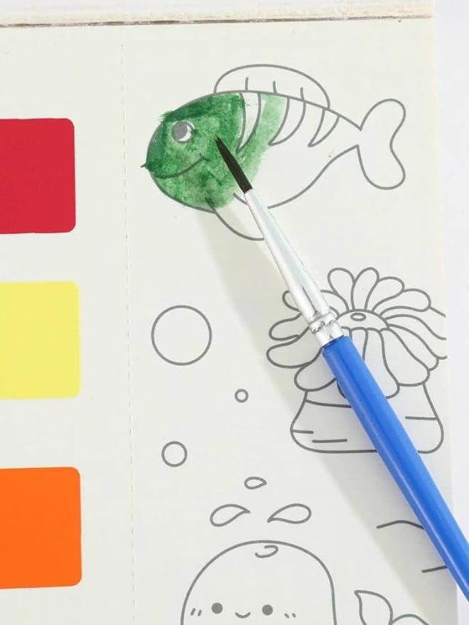 Water colour painting - peppa pig