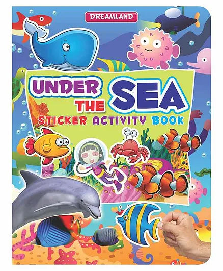 Under the sea -sticker activity book