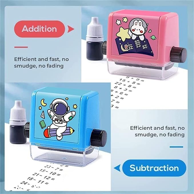 Math Teaching Stamps for Kids