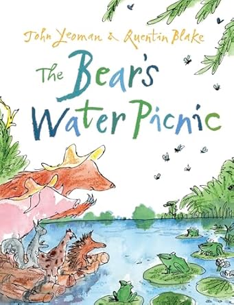 The bear's water picnic