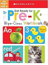 Get Ready for Pre-K Wipe-Clean Workbook