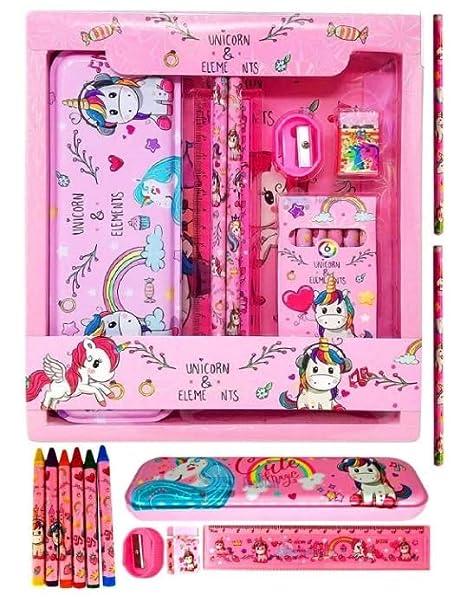 Stationary Kit for Girls-Unicorn