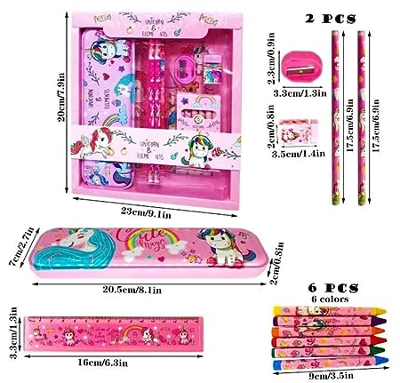 Stationary Kit for Girls-Unicorn