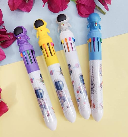 Space Trip- 10 multicolor pen- Pack of 1 Pen