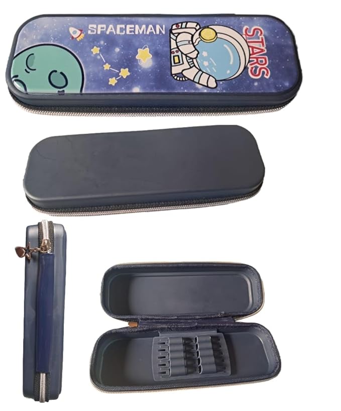 Stars Pencil Case for Kids Space Theme Pencil Pouch