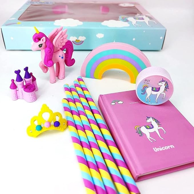 Unicorn writing set