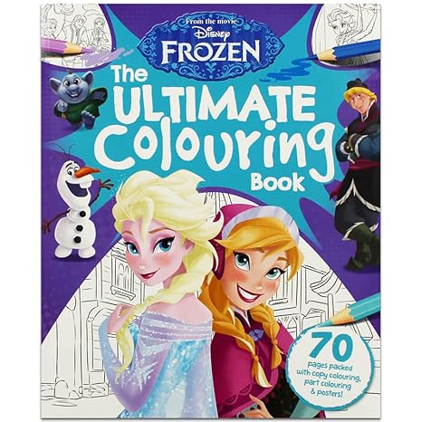 Disney Frozen- The Ultimate coloring book