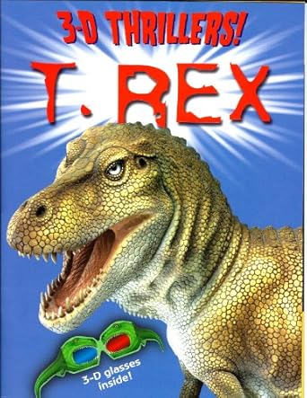 3D Thrillers! Trex- With 3D glasses inside!