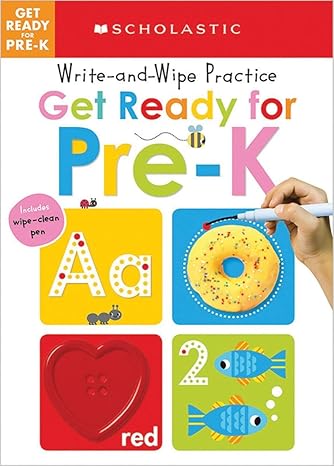 Get Ready for Pre-K Write and Wipe Practice