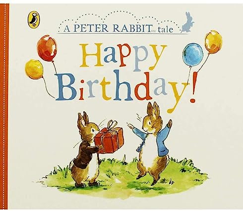 Peter Rabbit Happy Birthday