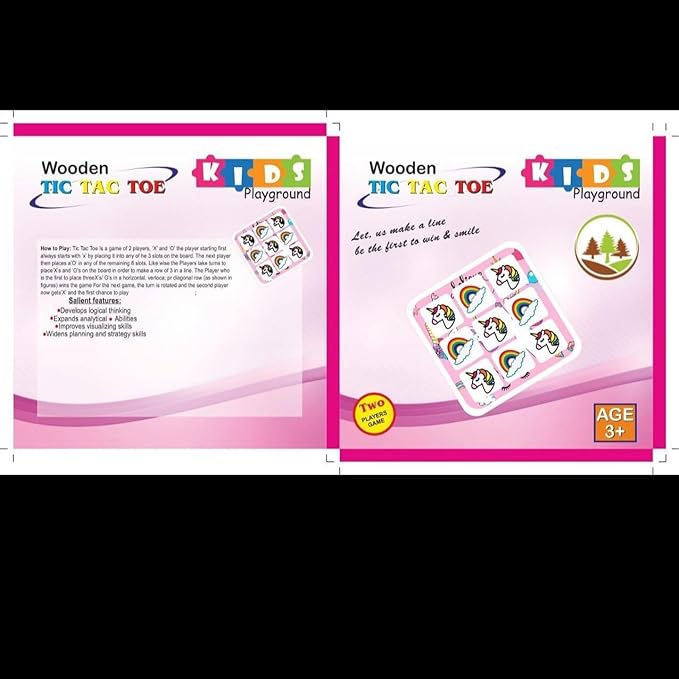 Tic Tac Toy Board Game for Kids