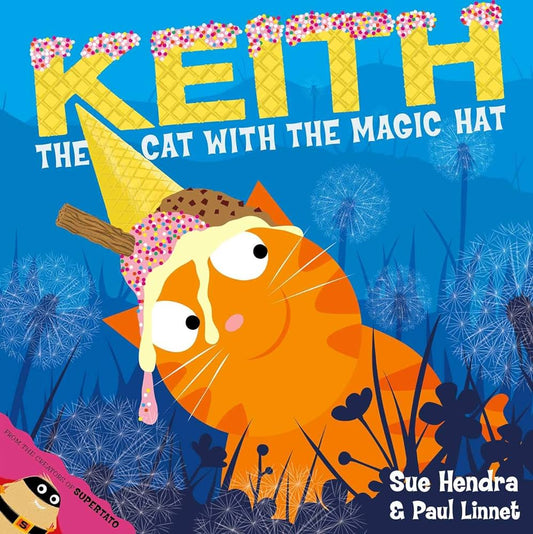 Keith The cat with the magic hat