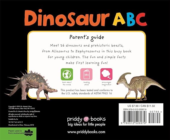 Dinosaur ABC For kids who really love dinosaurs