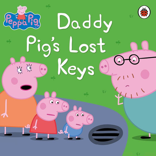 Daddy pig lost keys-peppa pig