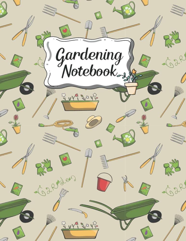 Gardeninig notebook- Journal Book