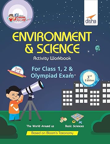 Perfect Genius Environment & Science Activity Workbook for class 1 & 2 Olympiad exam