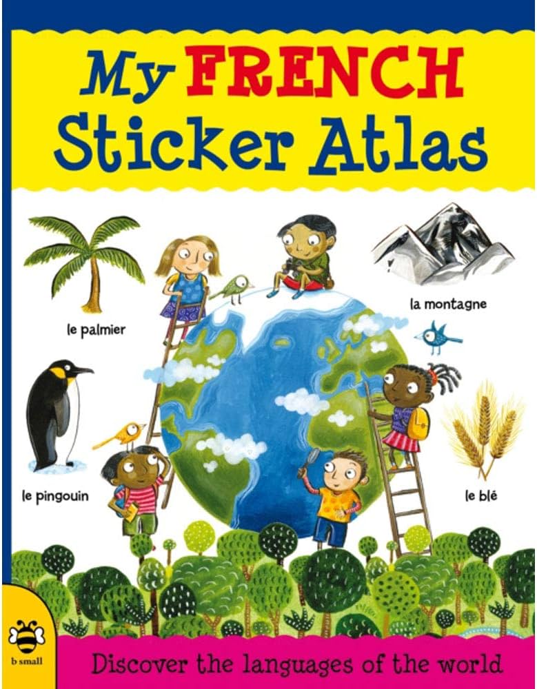 My French sticker atlas