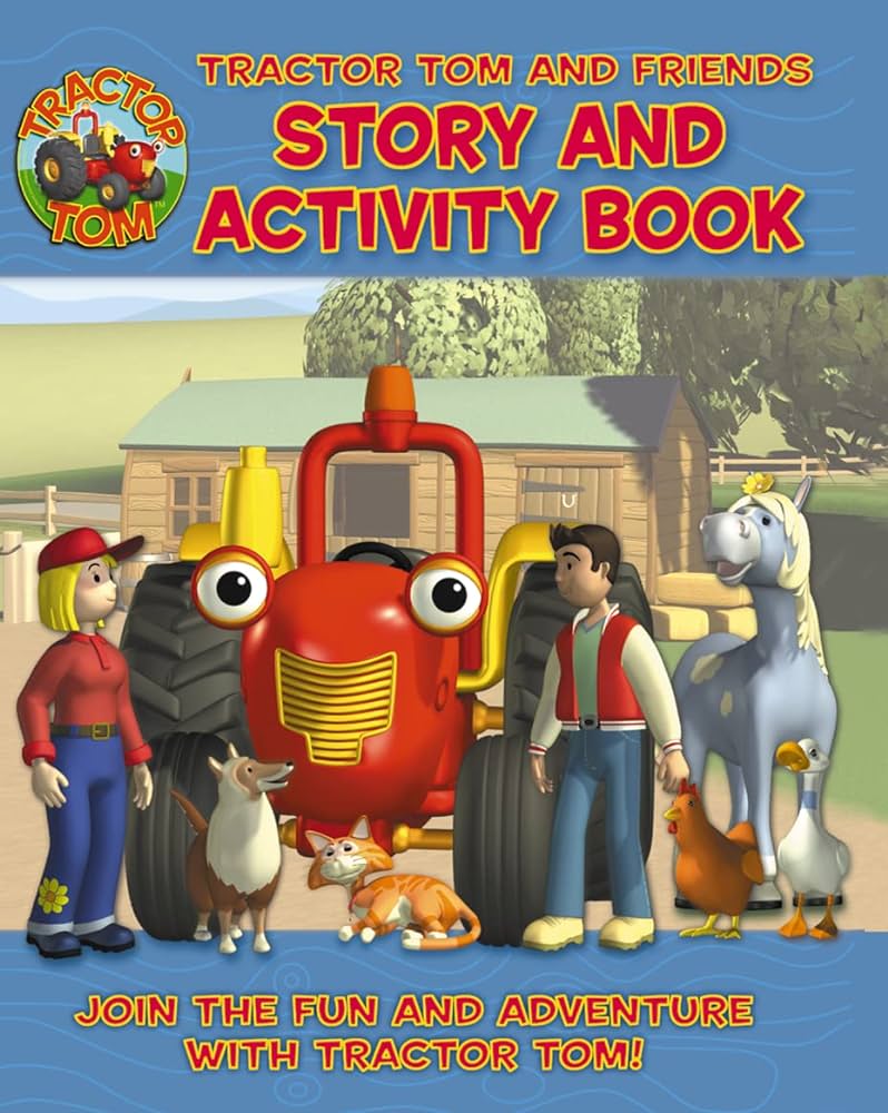 Tractor tom and friends story and activity book