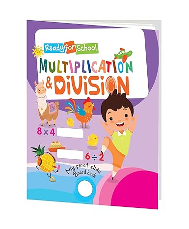 Books Ready for School: Multiplication & Division - Slide and See Board Book