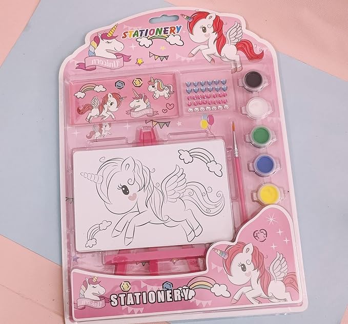 Canvas gift set- Unicorn